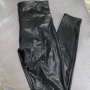 Spanx Faux Leather Leggings